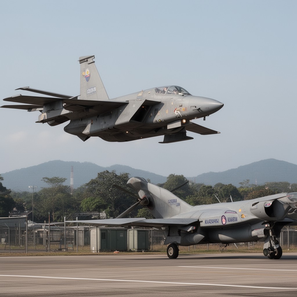 AI-generated illustration of Royal Malaysian Air Force