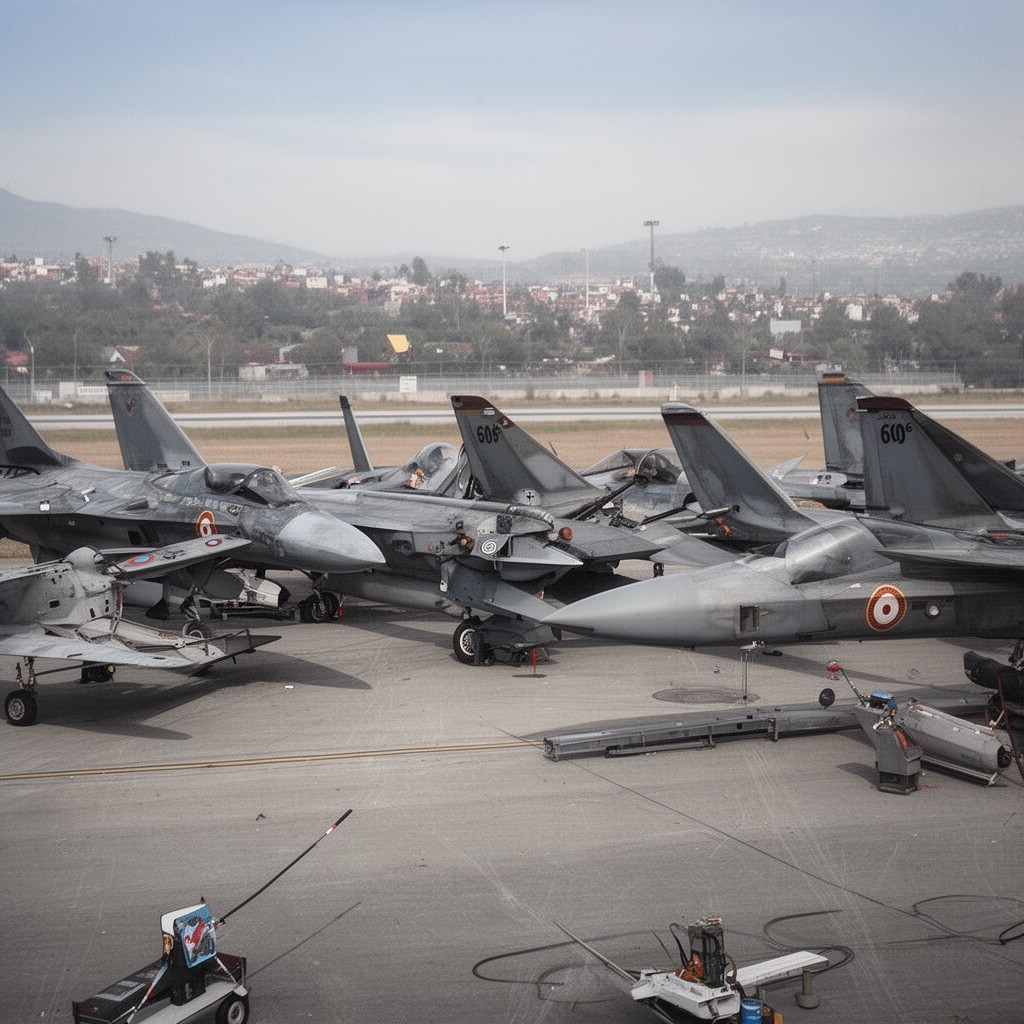 AI-generated illustration of Turkish Air Force