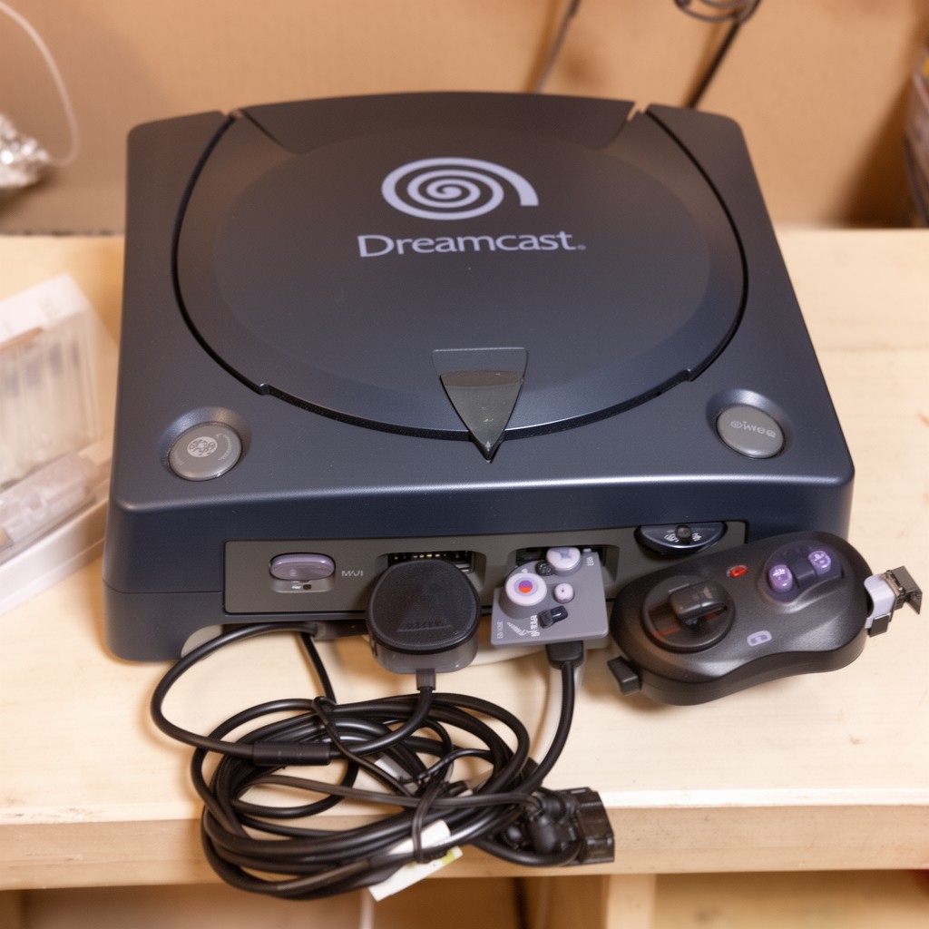AI-generated illustration of Dreamcast