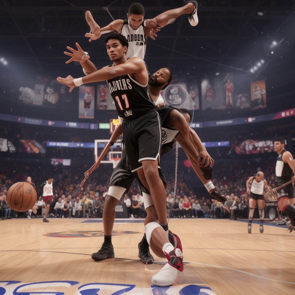 AI-generated illustration of MyCareer mode