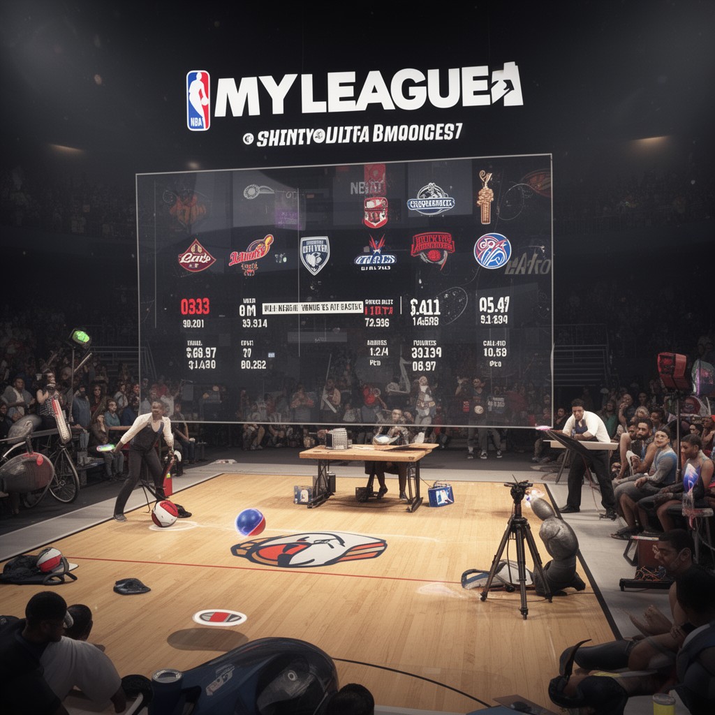 AI-generated illustration of MyLeague mode