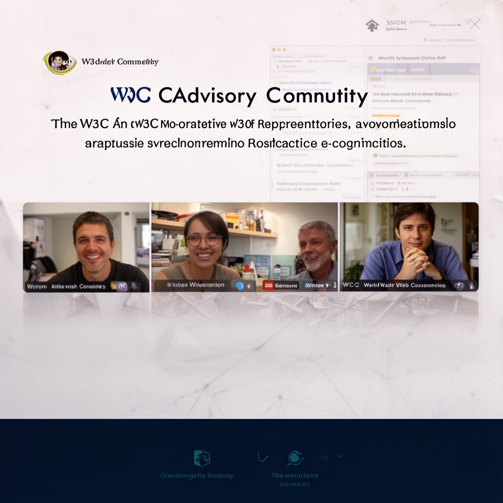 AI-generated illustration of W3C Advisory Committee