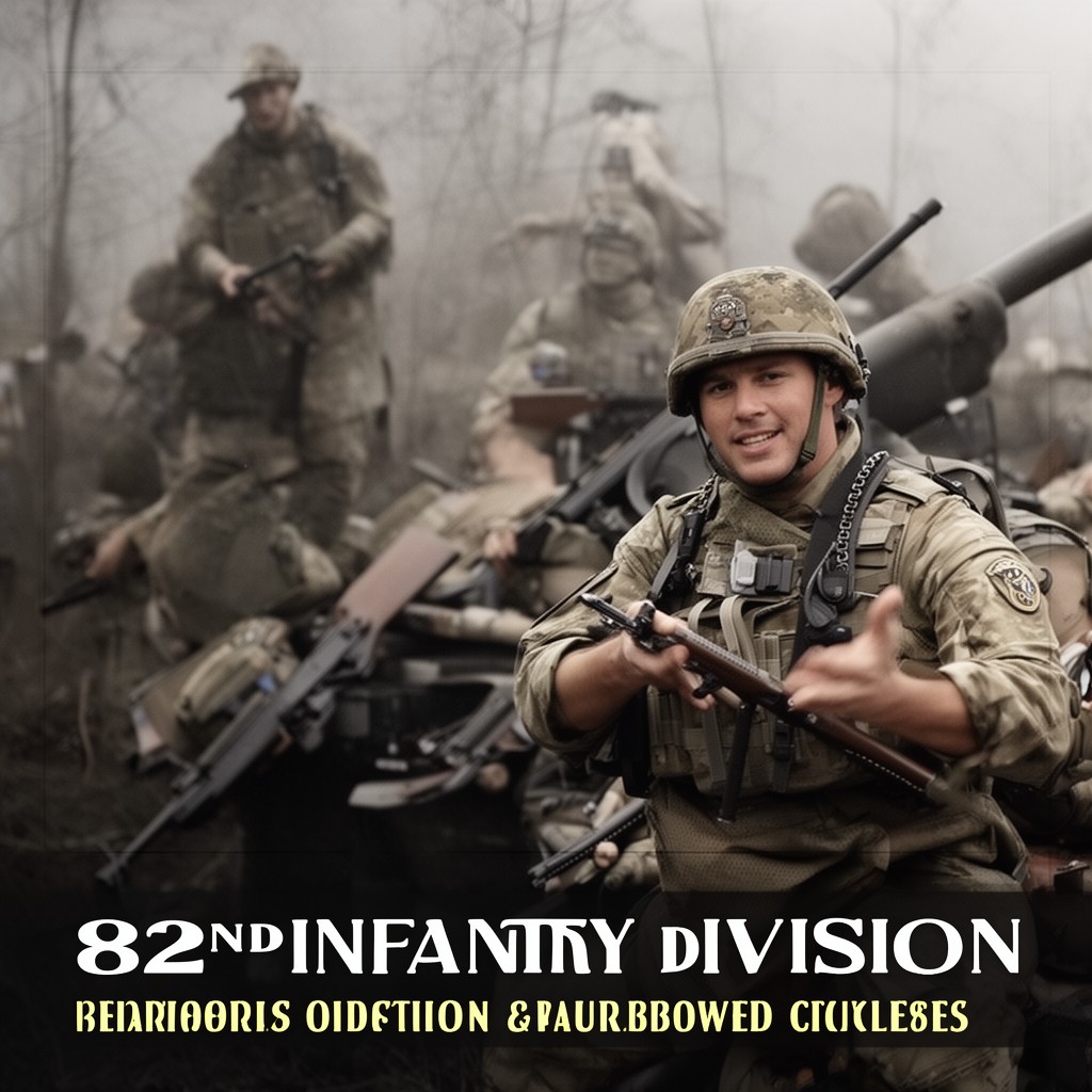 AI-generated illustration of 82nd Infantry Division