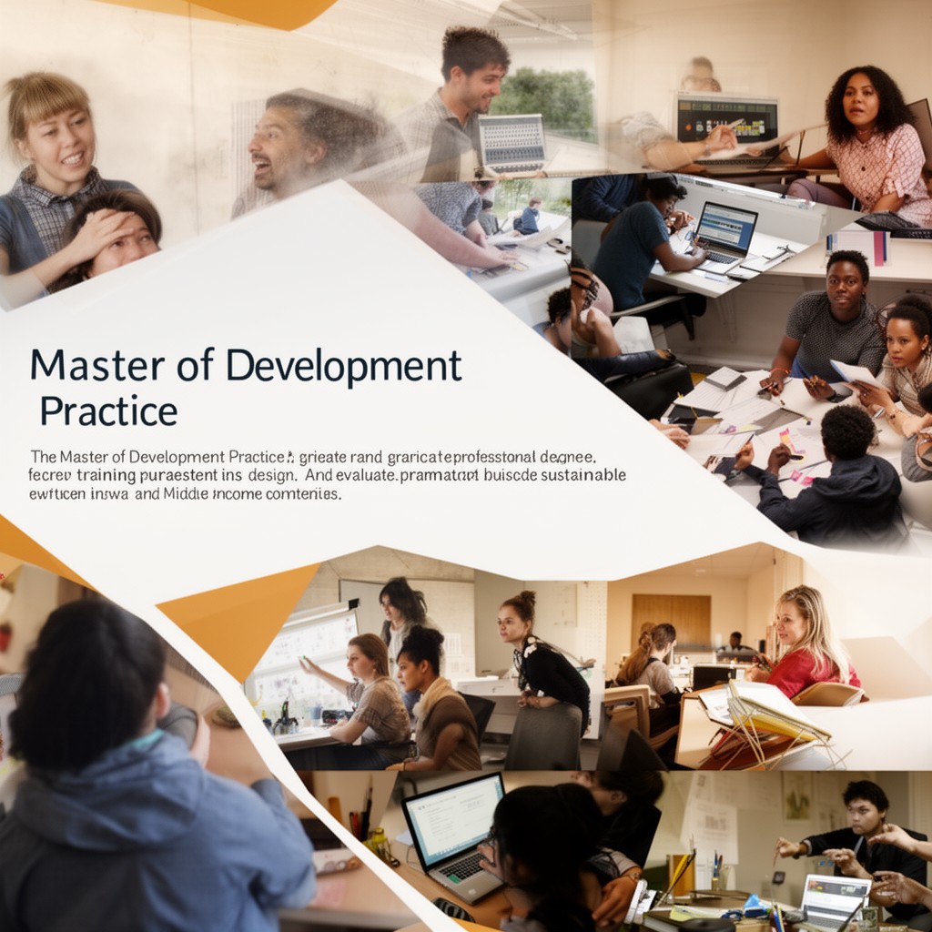 AI-generated illustration of Master of Development Practice