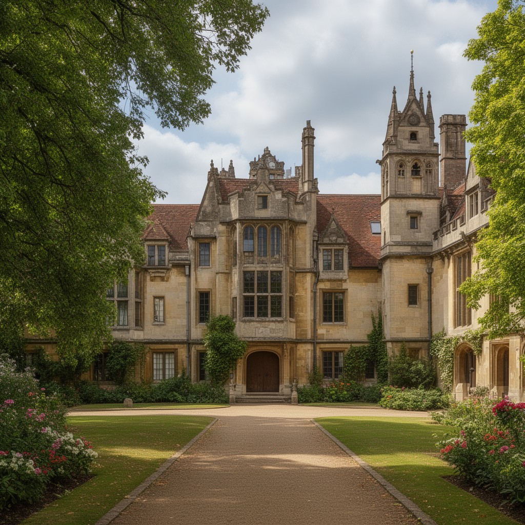 AI-generated illustration of Old Court