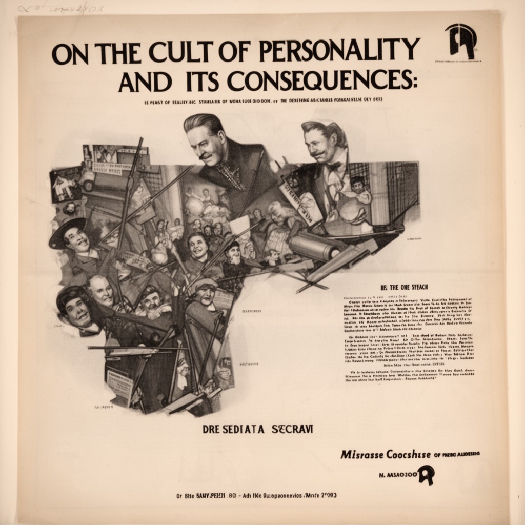 AI-generated illustration of On the Cult of Personality and Its Consequences