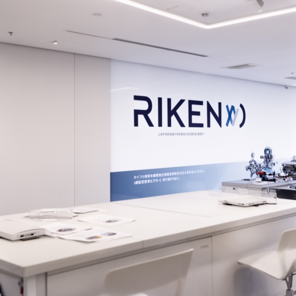 AI-generated illustration of RIKEN