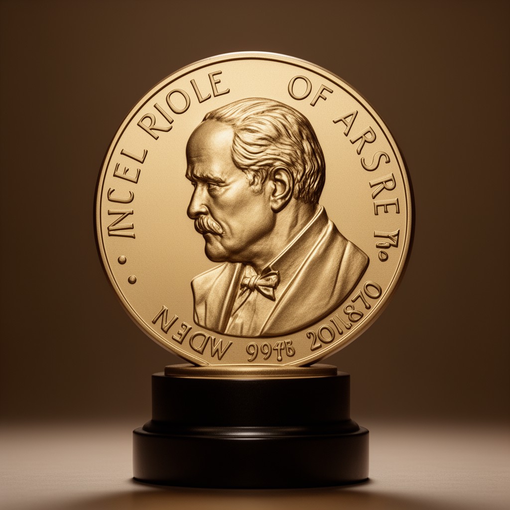 AI-generated illustration of Nobel Prize
