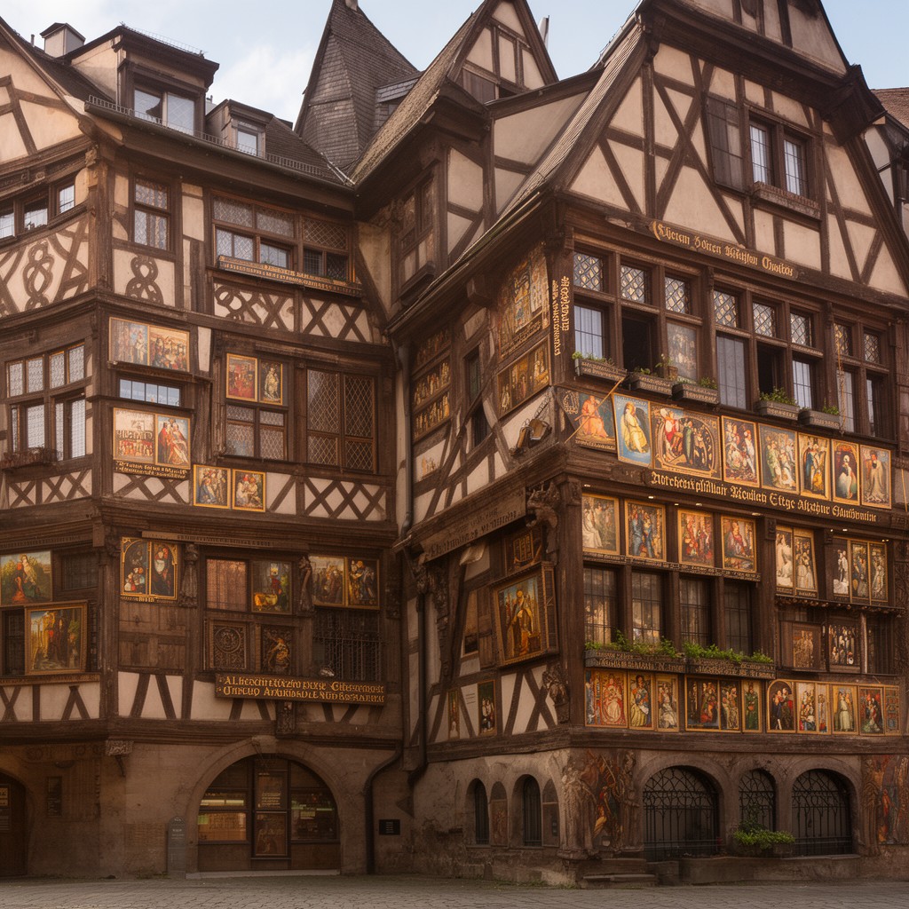 AI-generated illustration of Albrecht Dürer House