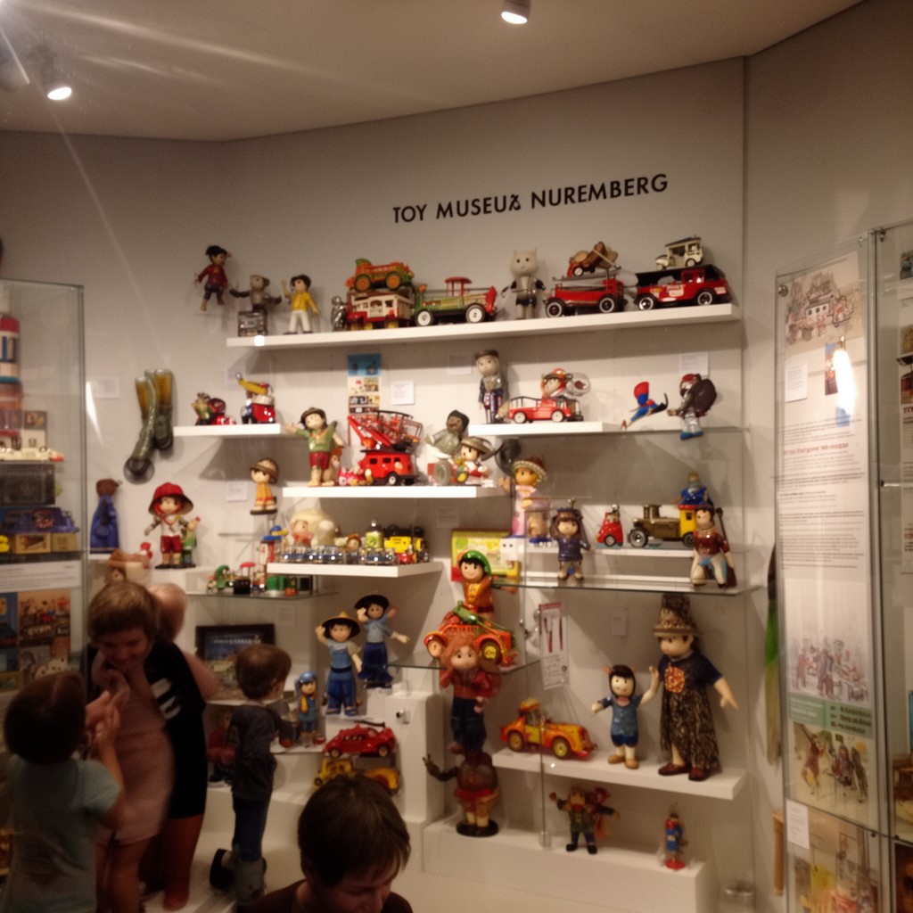 AI-generated illustration of Toy Museum Nuremberg