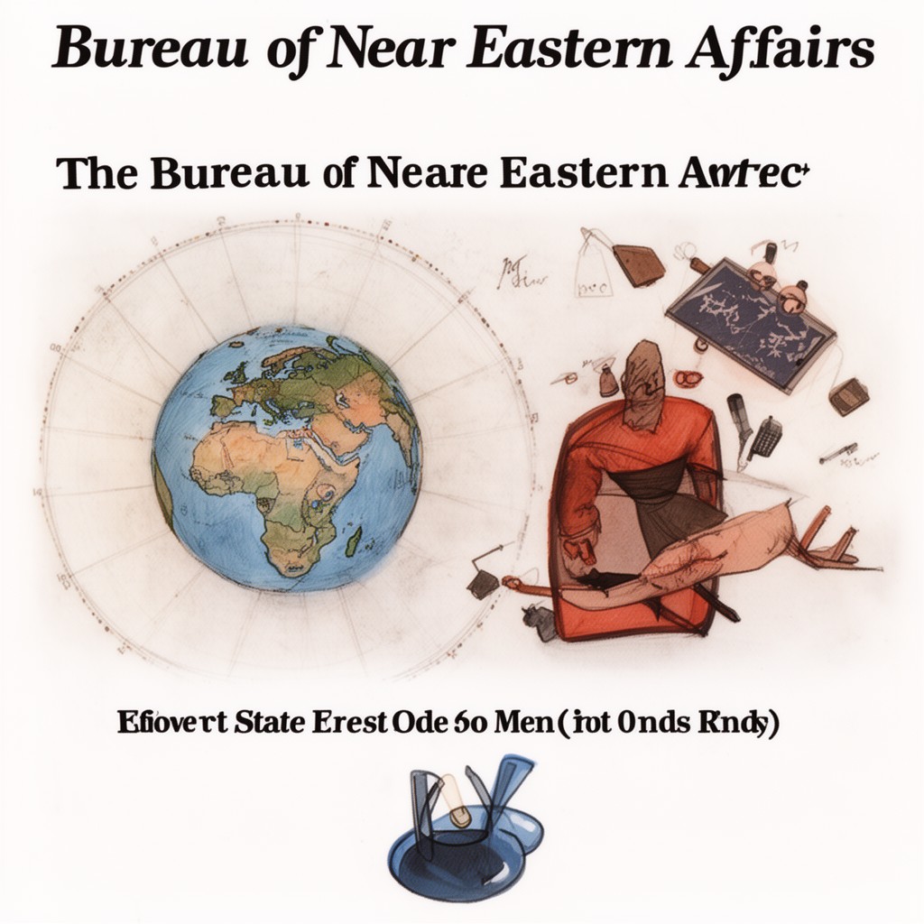 AI-generated illustration of Bureau of Near Eastern Affairs