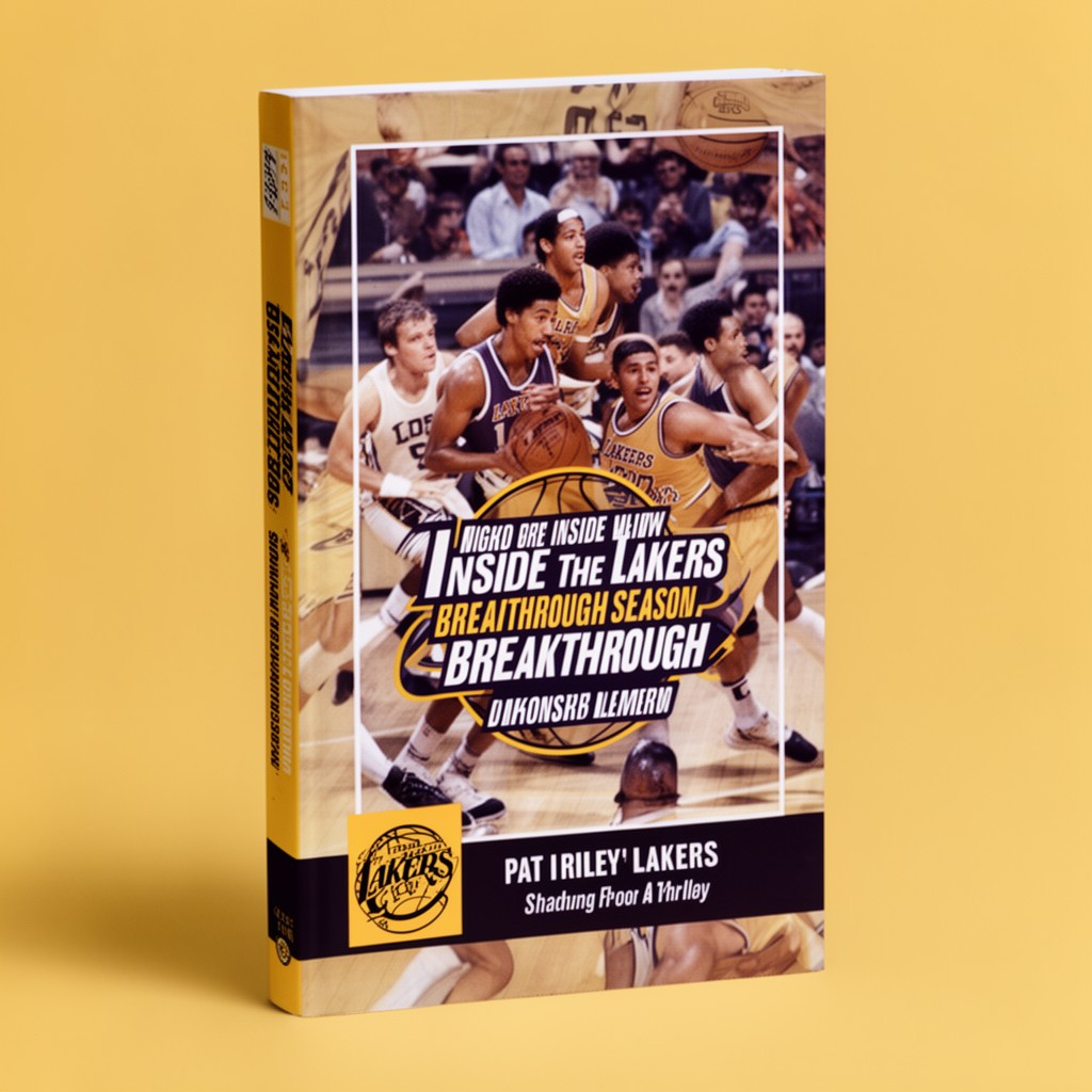 AI-generated illustration of Showtime: Inside the Lakers' Breakthrough Season