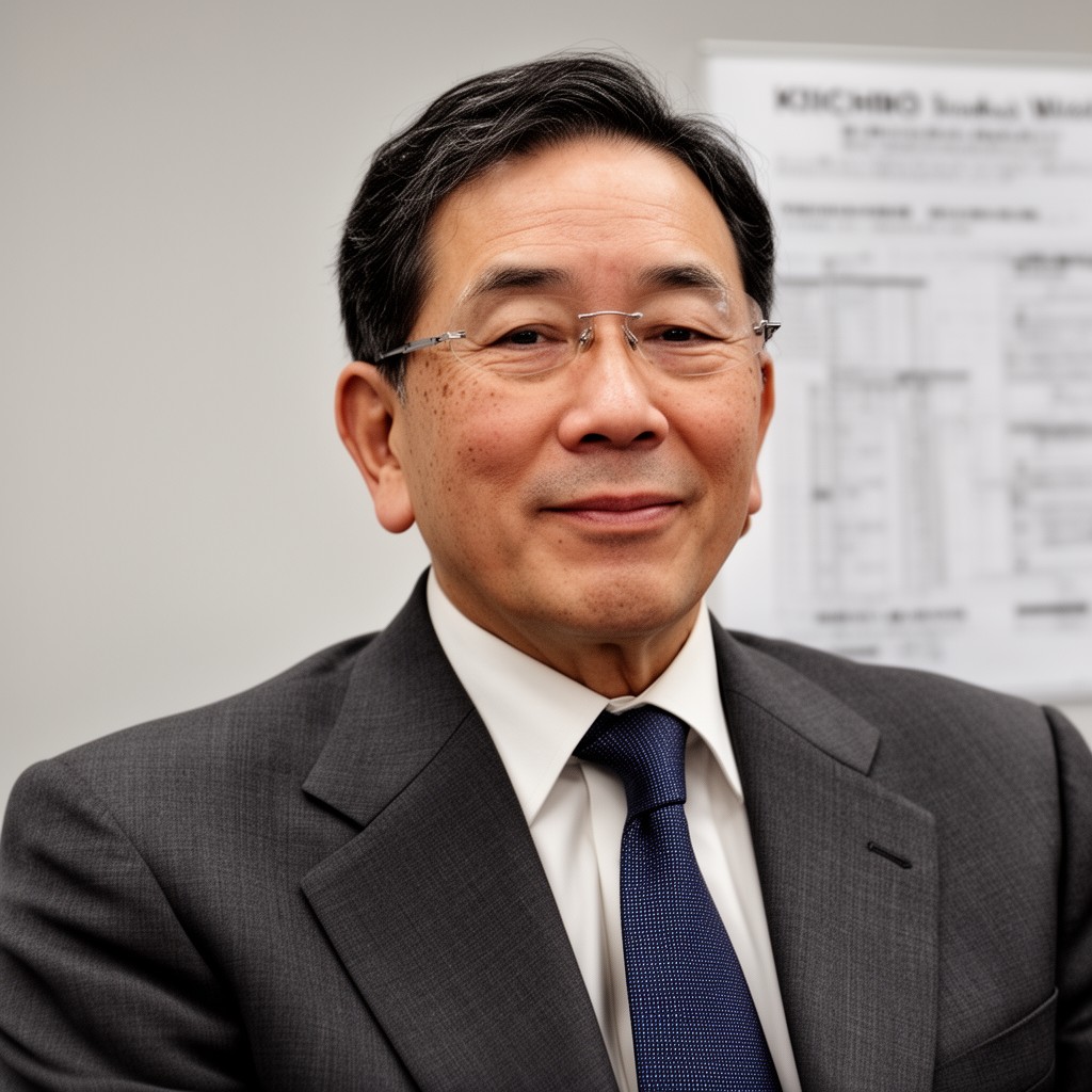 AI-generated illustration of Kiichiro Toyoda