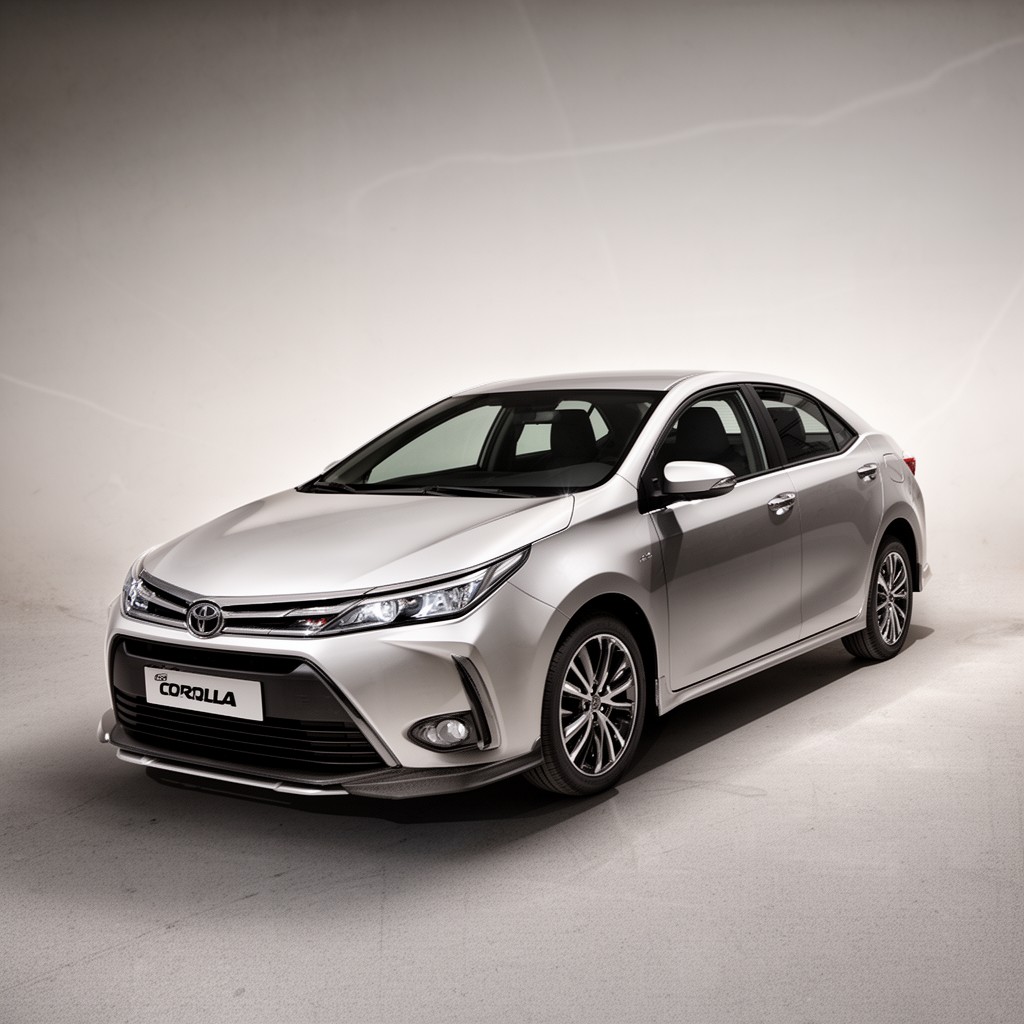 AI-generated illustration of Toyota Corolla