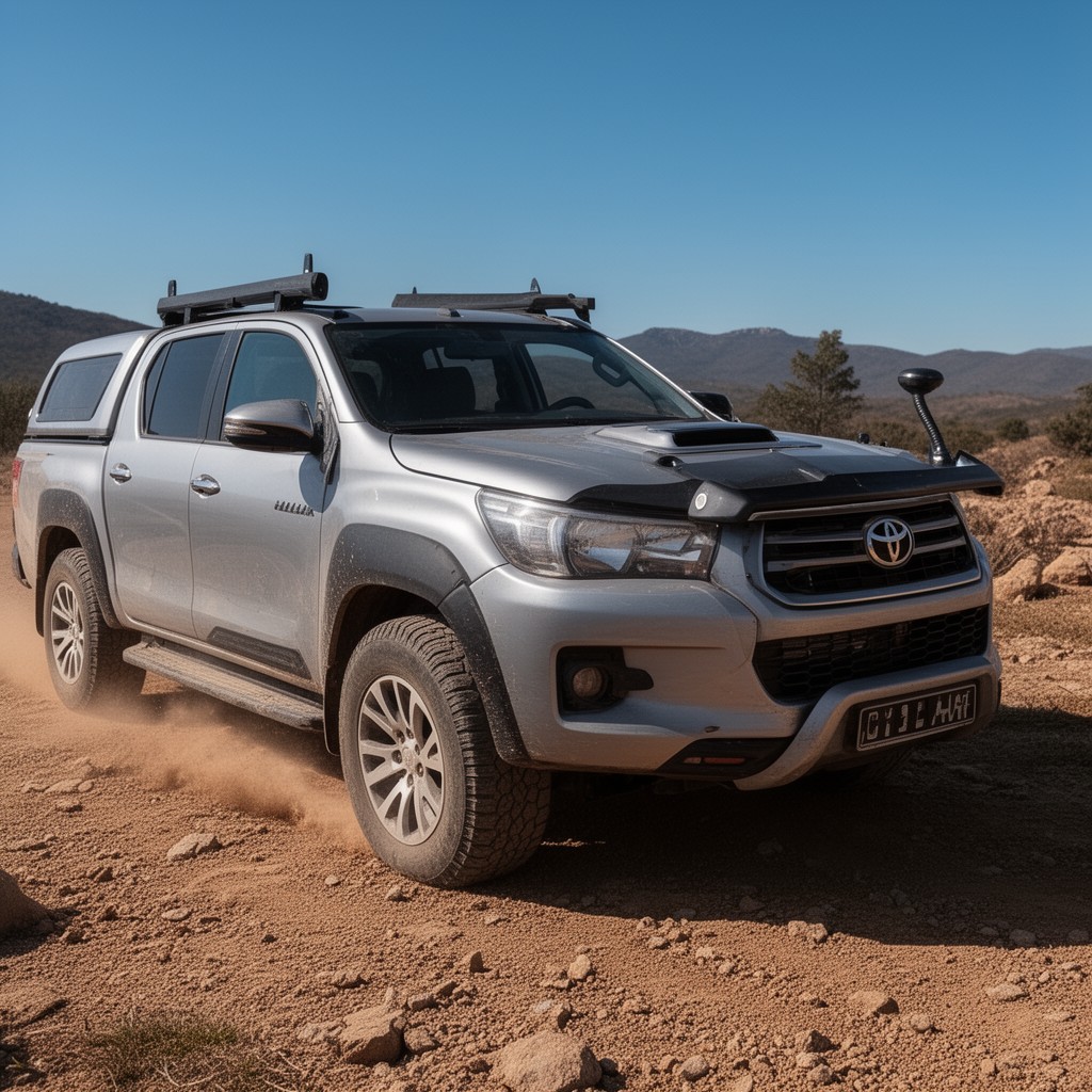 AI-generated illustration of Toyota Hilux