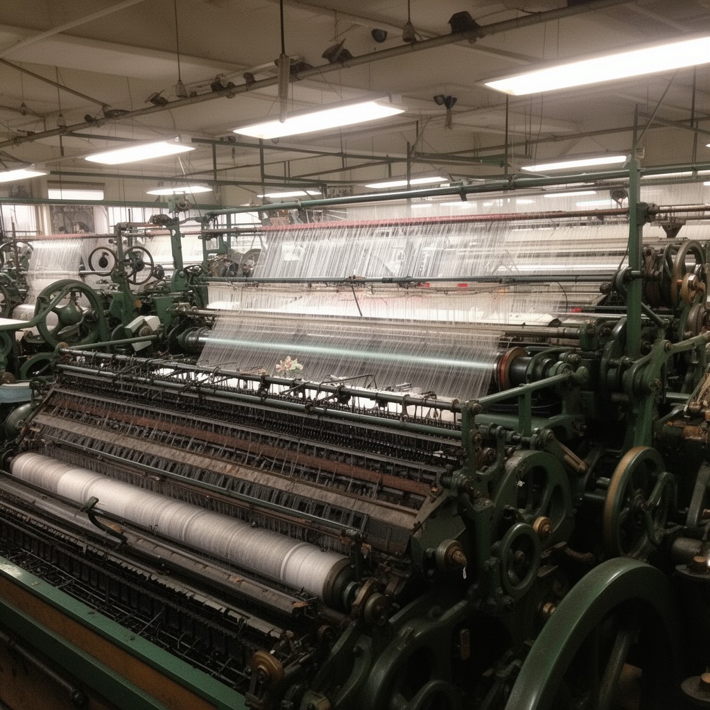 AI-generated illustration of Toyoda Automatic Loom Works