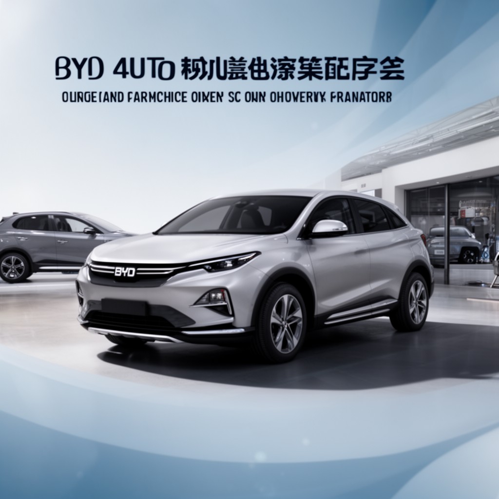 AI-generated illustration of BYD Auto