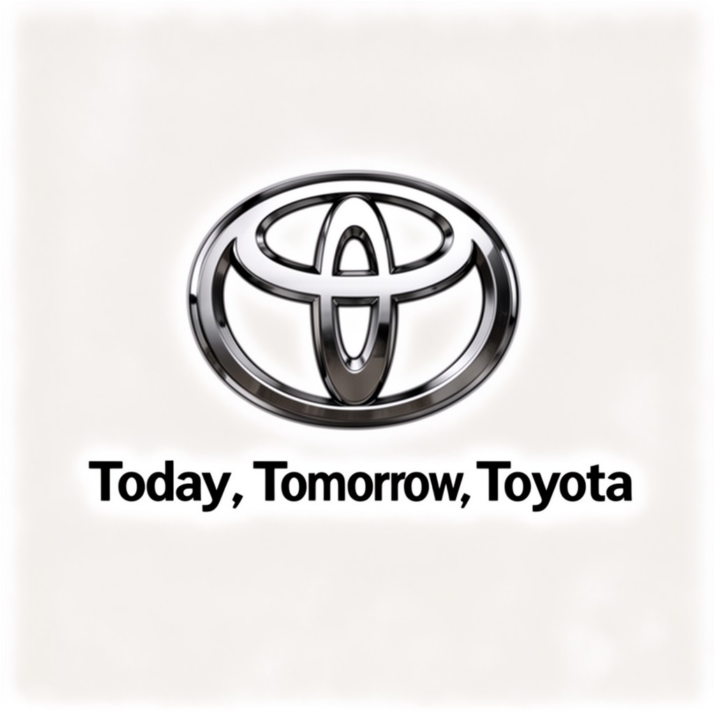AI-generated illustration of Today, Tomorrow, Toyota