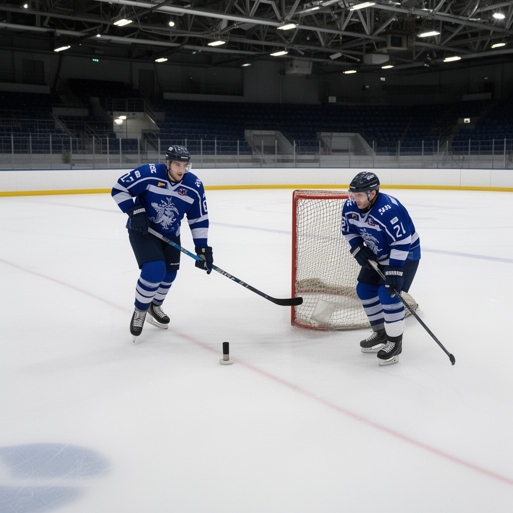 AI-generated illustration of Finnish Ice Hockey Association