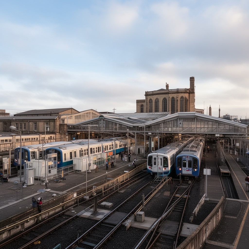 AI-generated illustration of Broomloan Depot