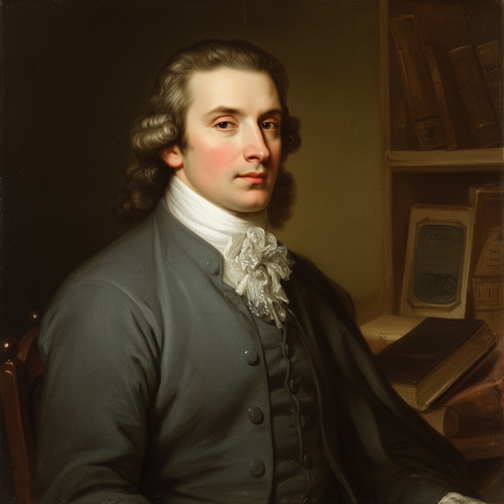 AI-generated illustration of Johann Gottfried Herder