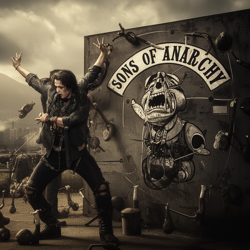 AI-generated illustration of Sons of Anarchy Season 1 Episode 1