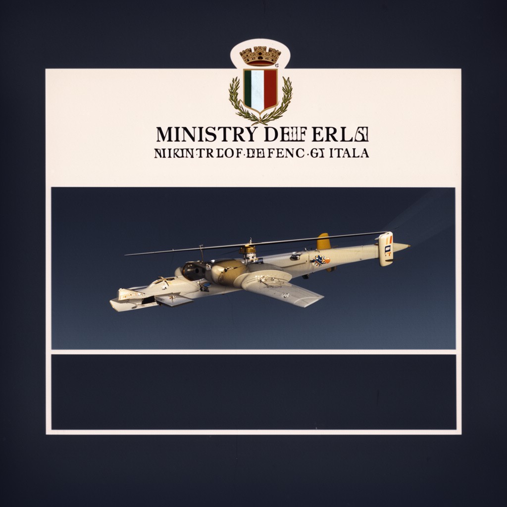 AI-generated illustration of Ministry of Defence of Italy