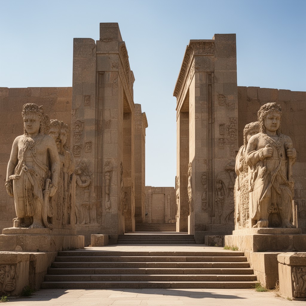 AI-generated illustration of Persepolis