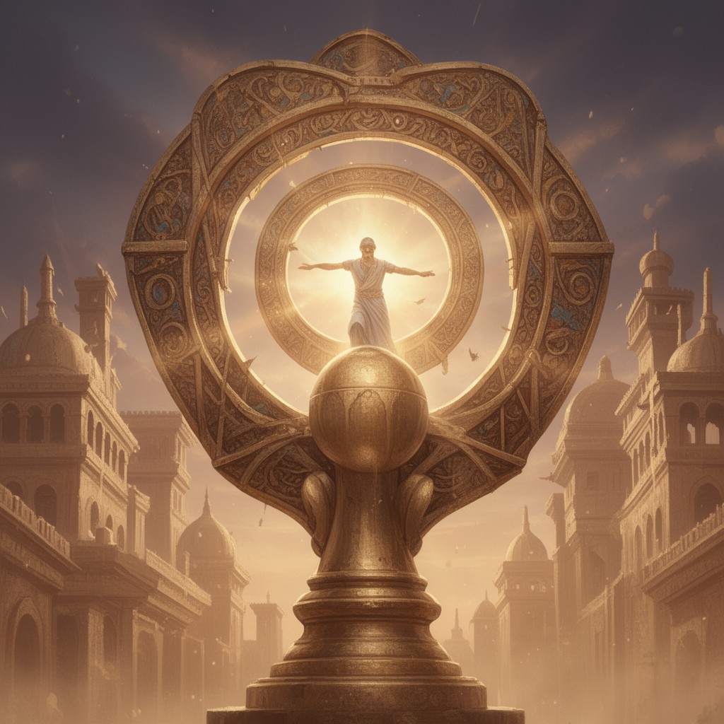 AI-generated illustration of Zoroastrianism