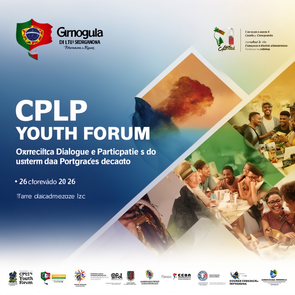 AI-generated illustration of CPLP Youth Forum