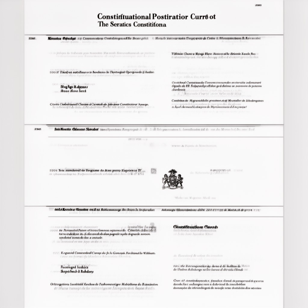 AI-generated illustration of Constitutional Court