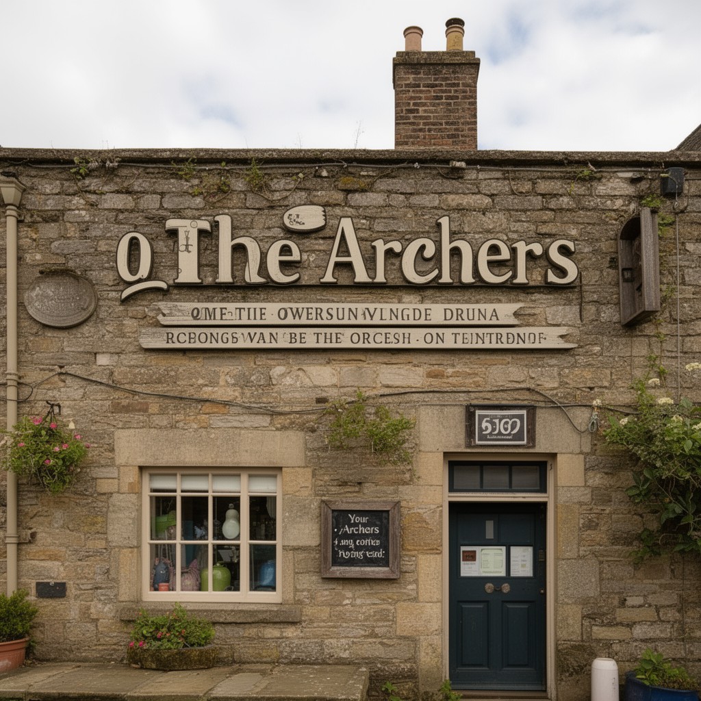 AI-generated illustration of The Archers