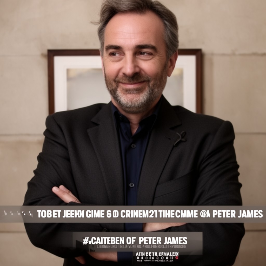AI-generated illustration of Peter James