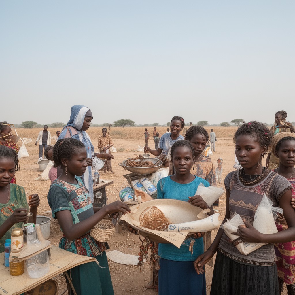 AI-generated illustration of World Food Programme