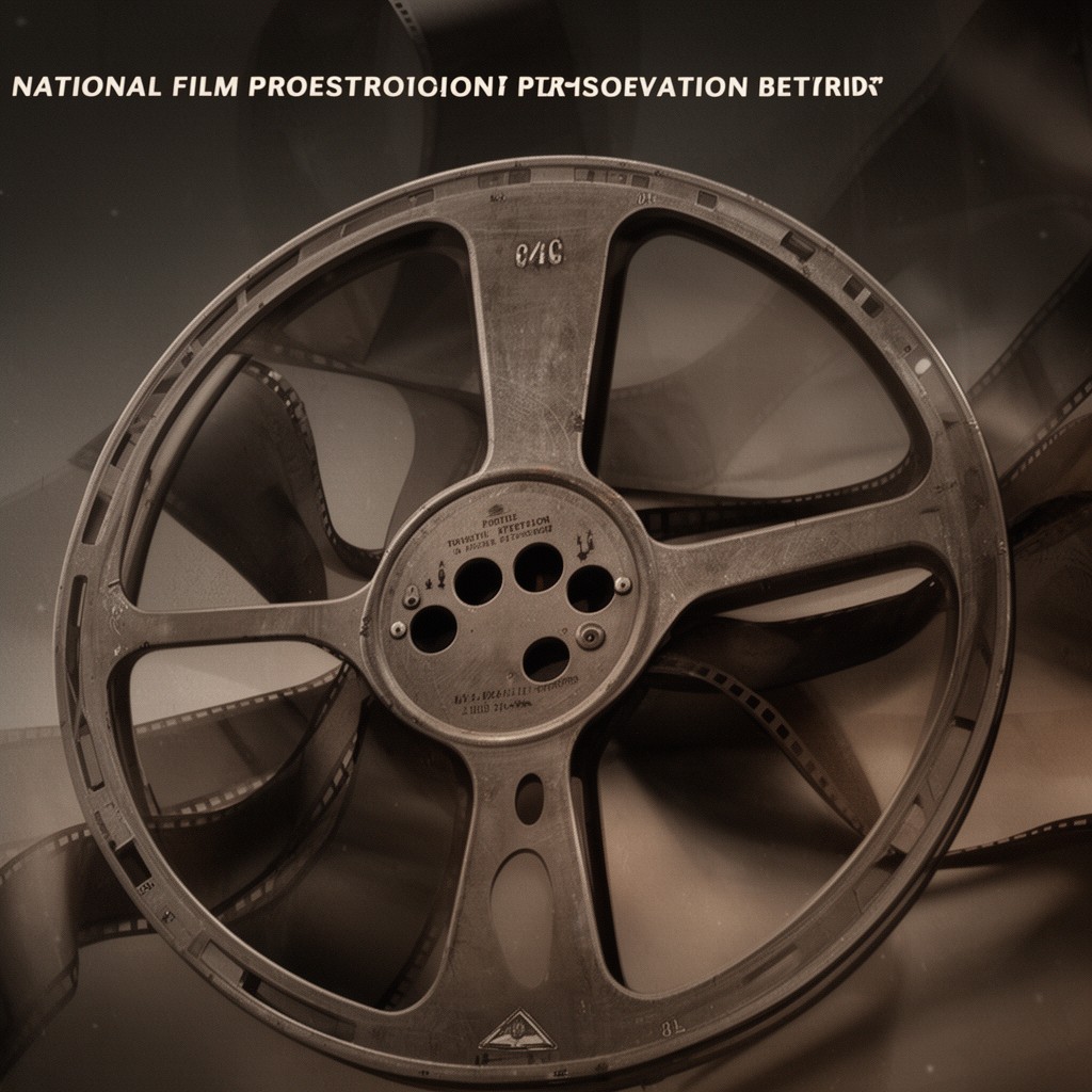AI-generated illustration of National Film Preservation Board