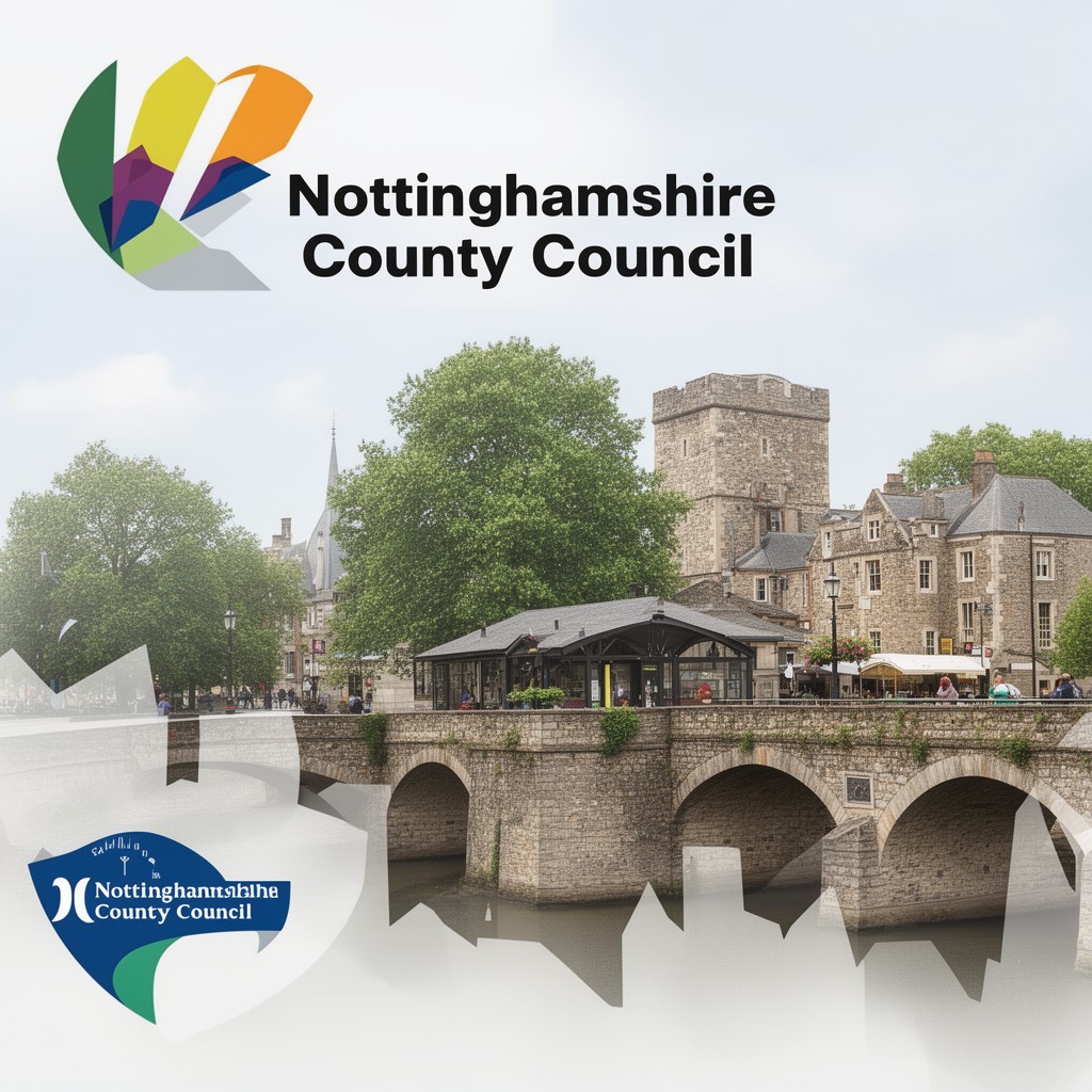 AI-generated illustration of Nottinghamshire County Council