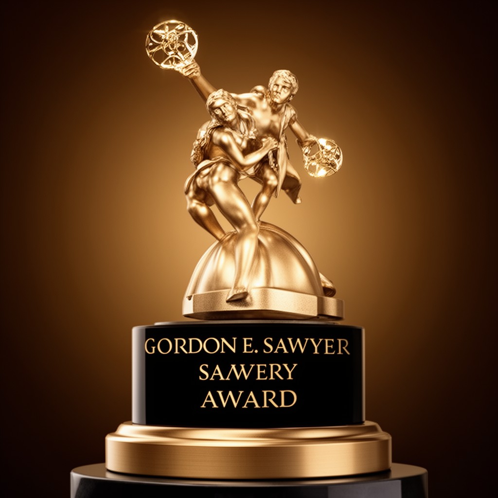AI-generated illustration of Gordon E. Sawyer Award