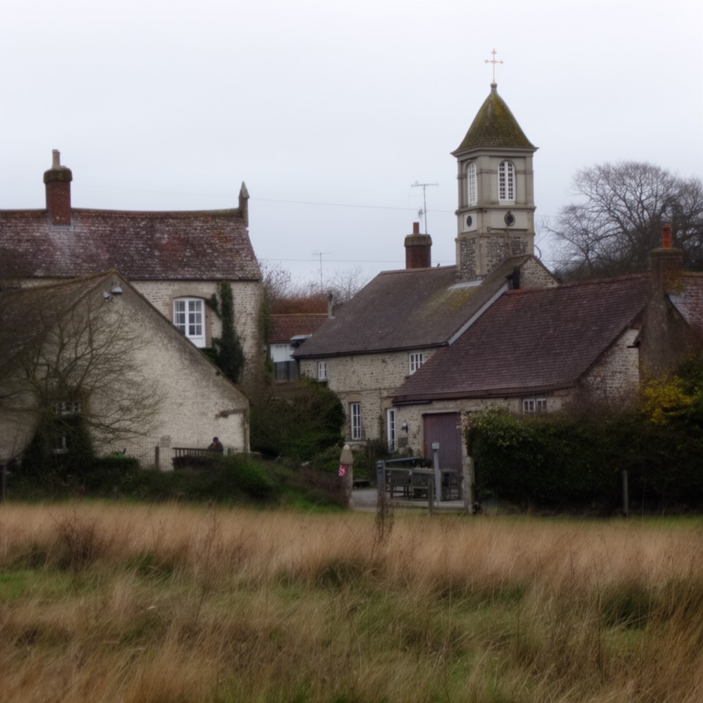 AI-generated illustration of Iken, Suffolk