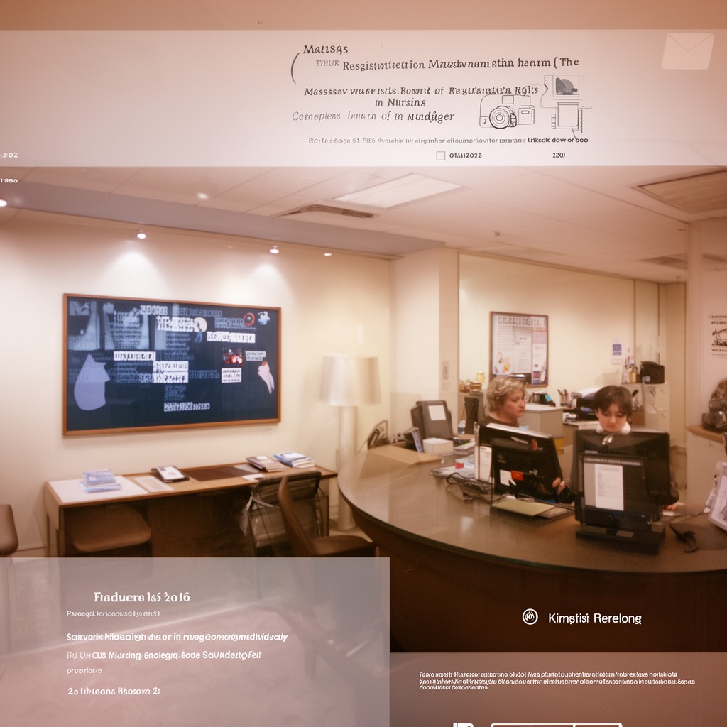 AI-generated illustration of Massachusetts Board of Registration in Nursing