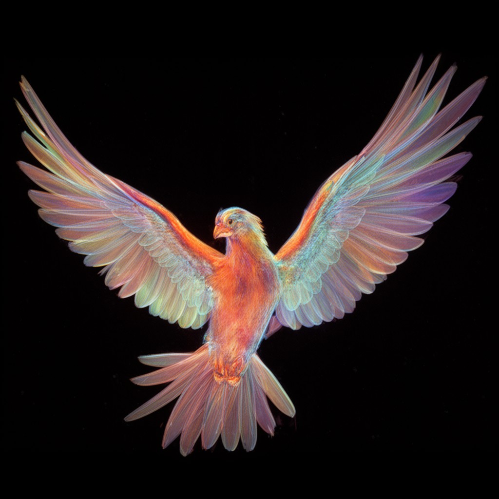 AI-generated illustration of Phoenix (infrared spectrograph)