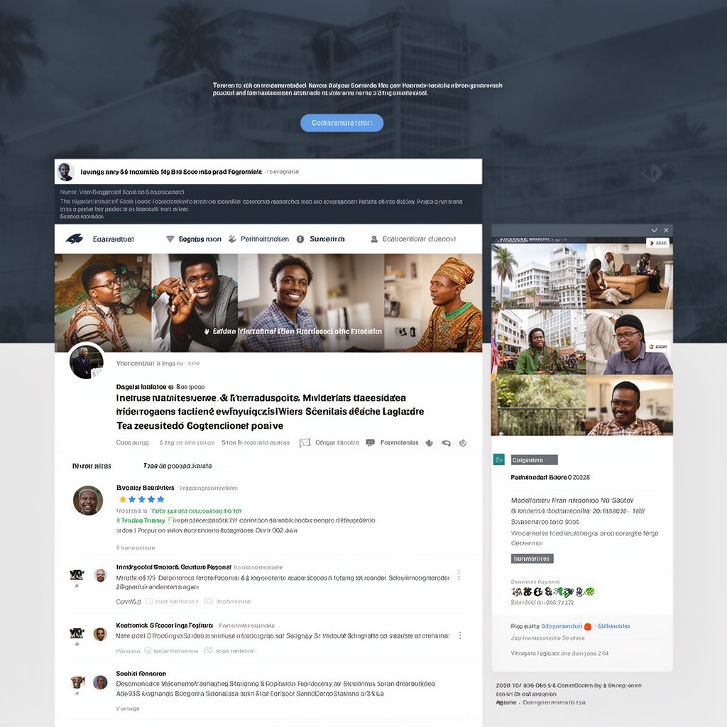 AI-generated illustration of Nigerian Institute of Social and Economic Research