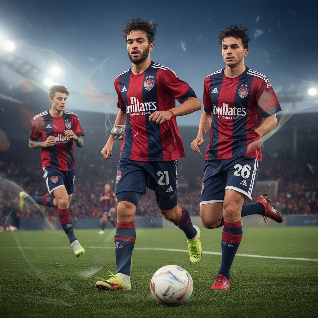 AI-generated illustration of Toulouse FC