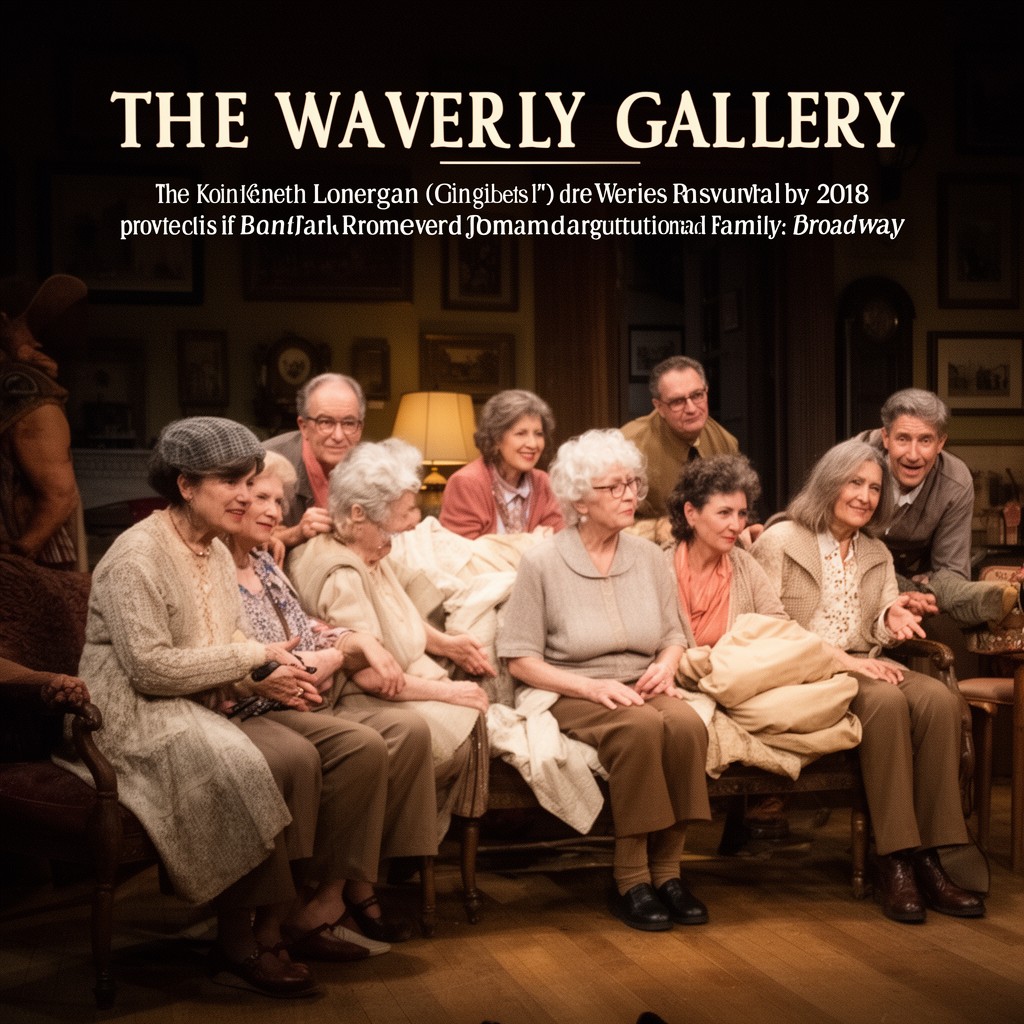 AI-generated illustration of The Waverly Gallery (Broadway revival)