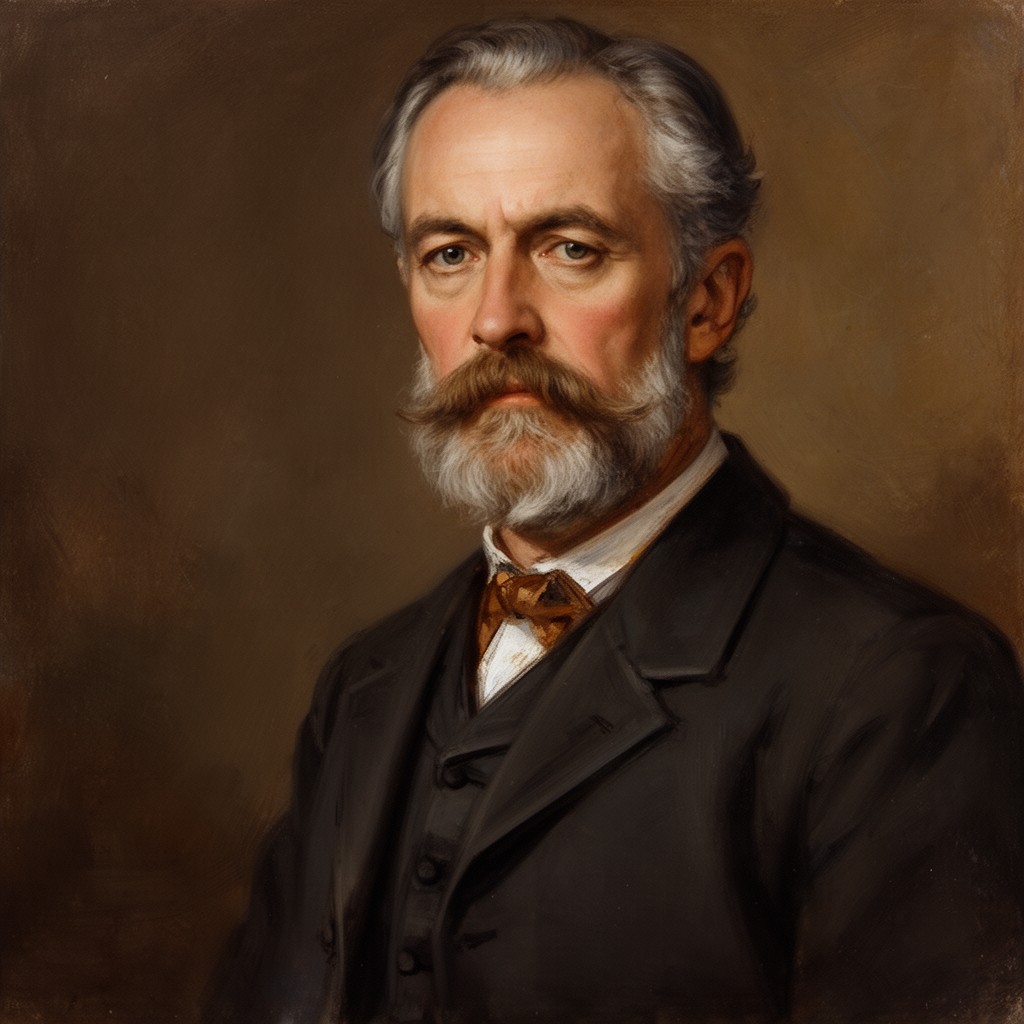 AI-generated illustration of Joseph Conrad
