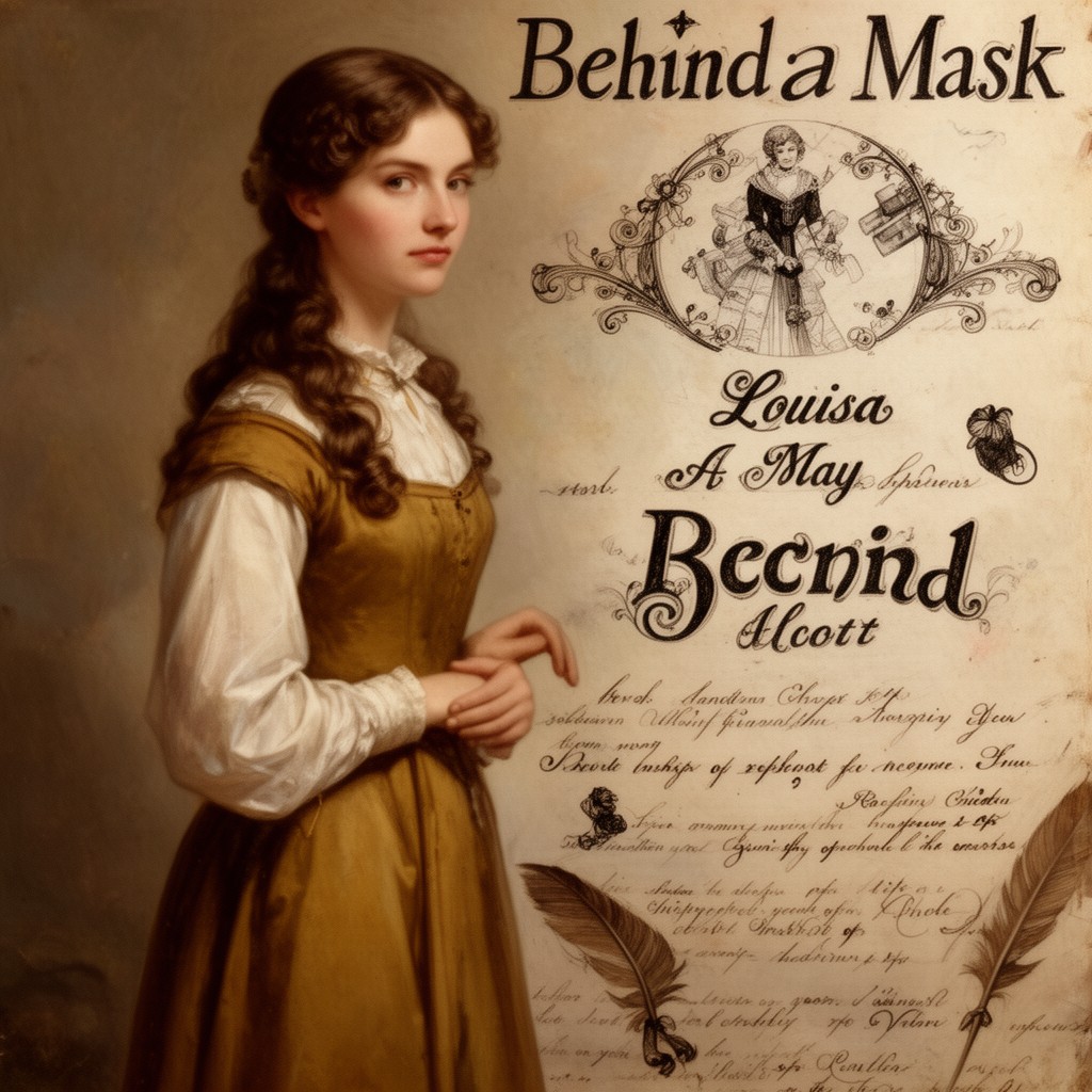 AI-generated illustration of Behind a Mask