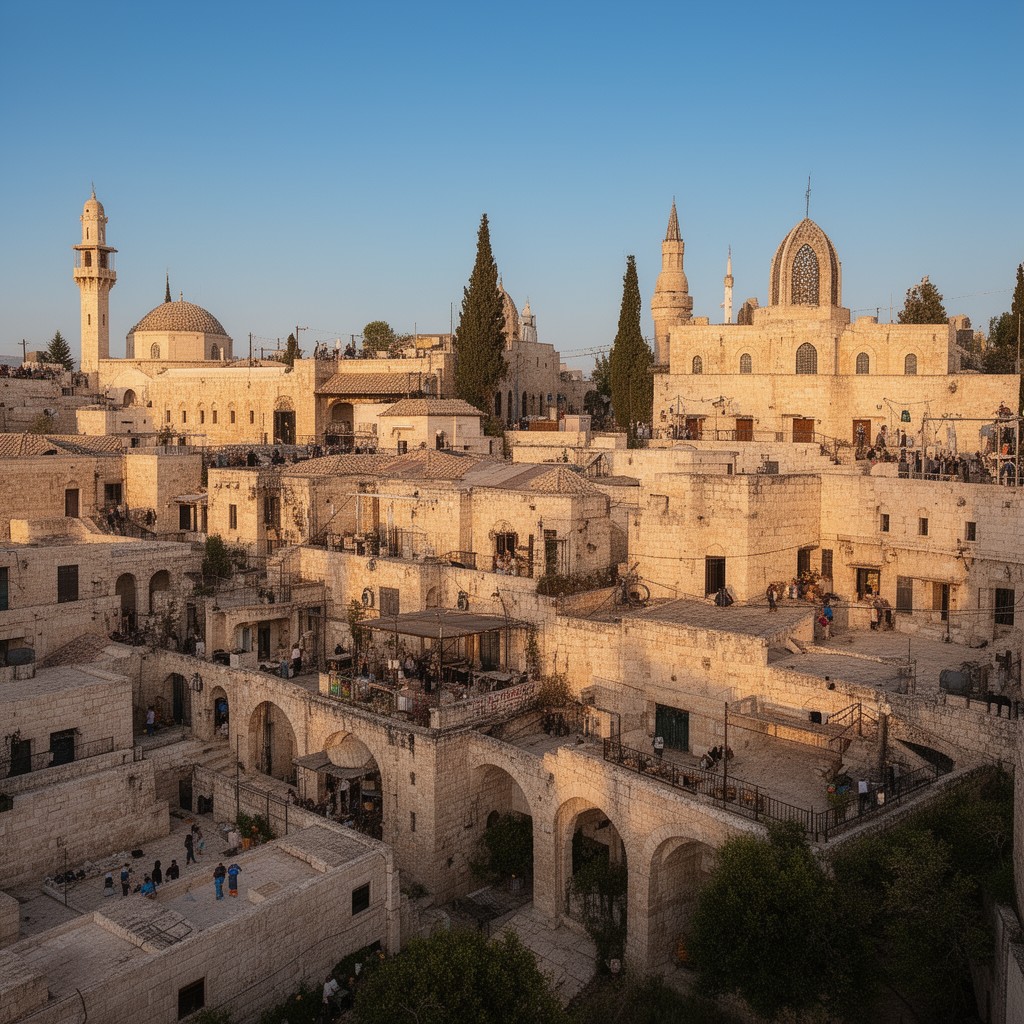 AI-generated illustration of Bethlehem