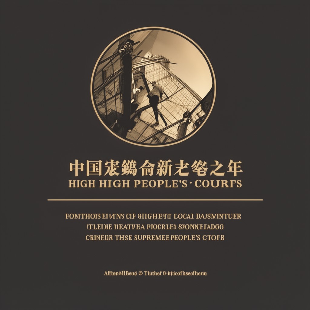 AI-generated illustration of High People's Courts