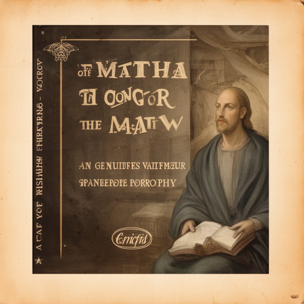 AI-generated illustration of Gospel of Matthew