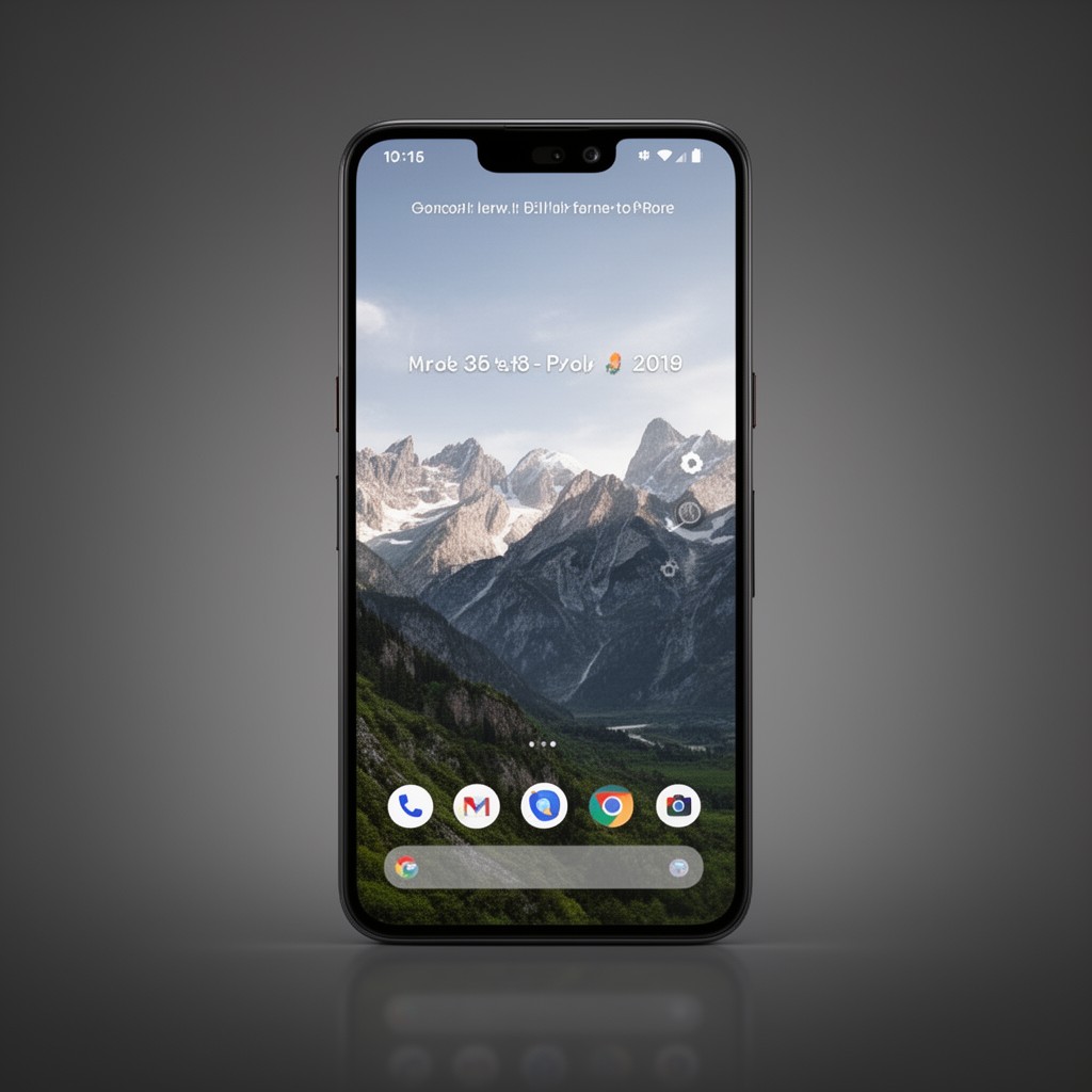 AI-generated illustration of Pixel 7 Pro