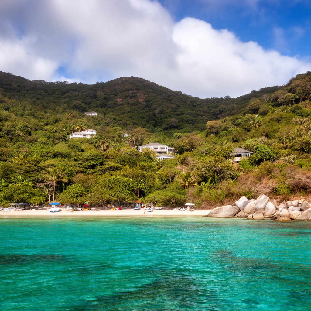 AI-generated illustration of St. John, U.S. Virgin Islands